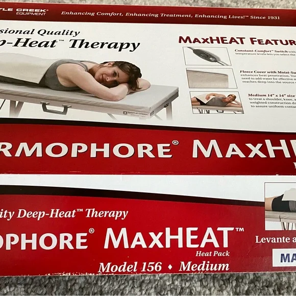 Battle Creek Equipment Thermophore MaxHeat medium 14” x 14” - Picture 2 of 7